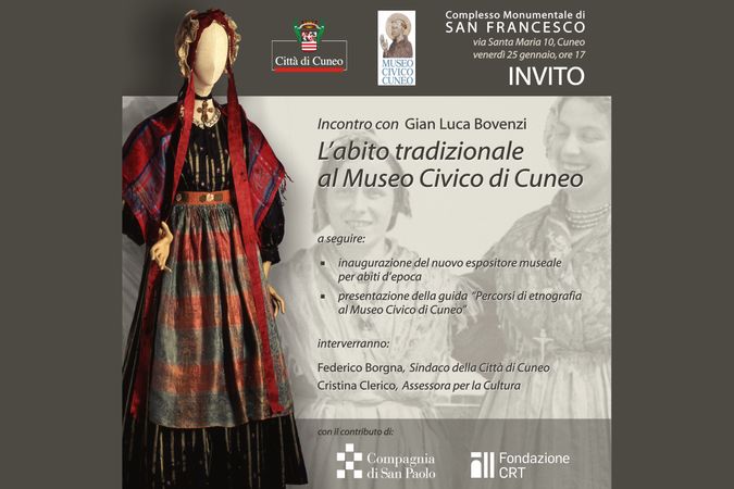 The traditional dress at the Civic Museum of Cuneo