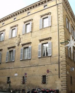 Palazzo Chigi Piccolomini at the Postierla