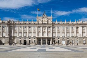 Le palais royal de Madrid
