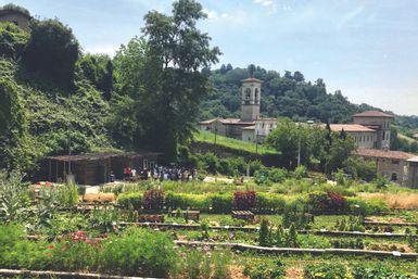 Botanischer Garten von Bergamo