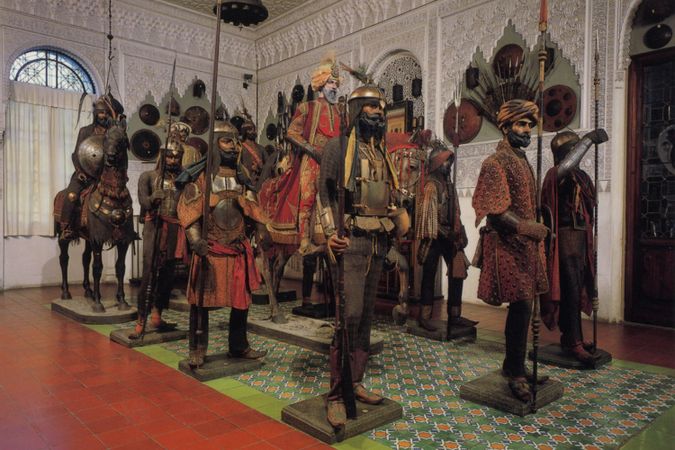 Museo Stibbert, Sala della cavalcata islamica.JPG