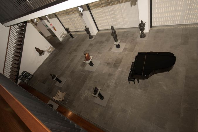 Museo Chiossone, interno dall alto