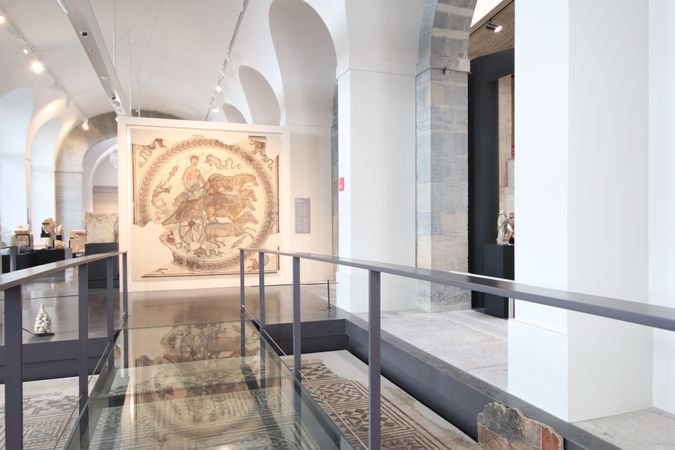 2. Les mosaïques gallo-romaines du musée + Louis Jacquot.JPG